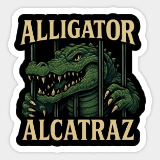 Alligator-Alcatraz Sticker
